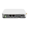 Mikrotik KNOT LR8 kit - IoT Gateway, 650MHz CPU, 64MB RAM, 2×10/100Mbps (PoE-in/PoE-out) 2.4Ghz 802.11b/g/n Dual Chain, R11e-LoRa8 card (863-870MHz 14dBm), BT5.2, GPS, microUSB, RouterOS L4