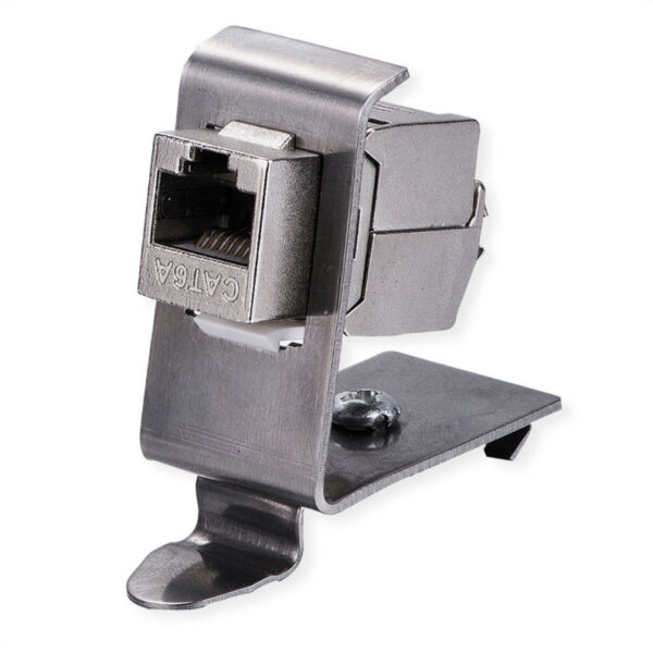 56861_02 Roline DIN rail adapter (prazni) za 1 Keystone modul