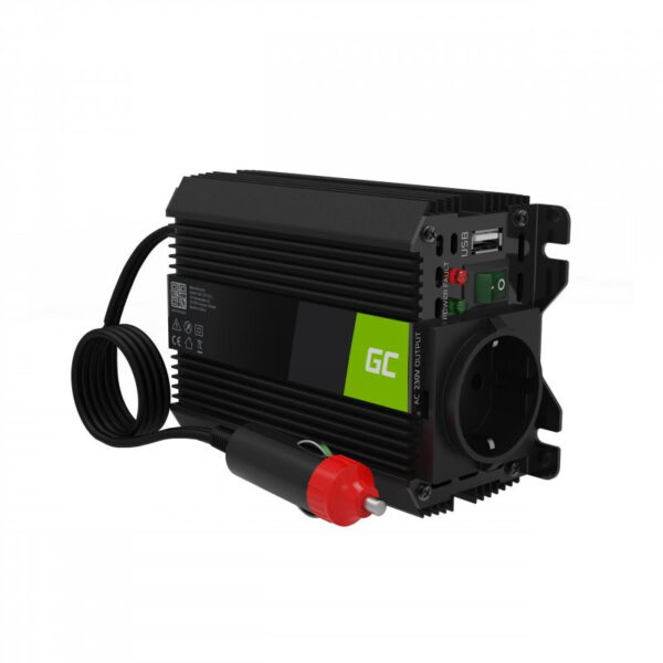 Green Cell strujni inverter PRO 12V na 230V, 150W/300W Modified sine wave (INVGC06)