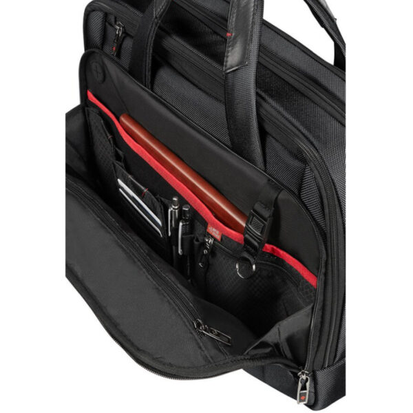 Samsonite torba PRO-DLX 5 za prijenosnike do 15.6", 17/23 L, crna