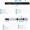 Synology RS422+ RackStation 4-bay NAS server, 2.5"/3.5" HDD/SSD podrška, Hot Swappable HDD, Wake on LAN/WAN, 2GB DDR4, 2×G-LAN