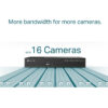 TP-Link VIGI NVR1016H mrežni video snimač, 16 kanala, H.265/+, H.264/+, 8MP, 1×SATA, VGA/HDMI, RJ-45, USB2.0×2, Vigi app