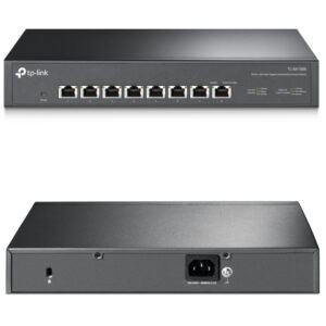 TP-Link 8-Port Multi-gigabit 10G preklopnik (Switch), 8×10G, desktop/rackmount 13" kućište