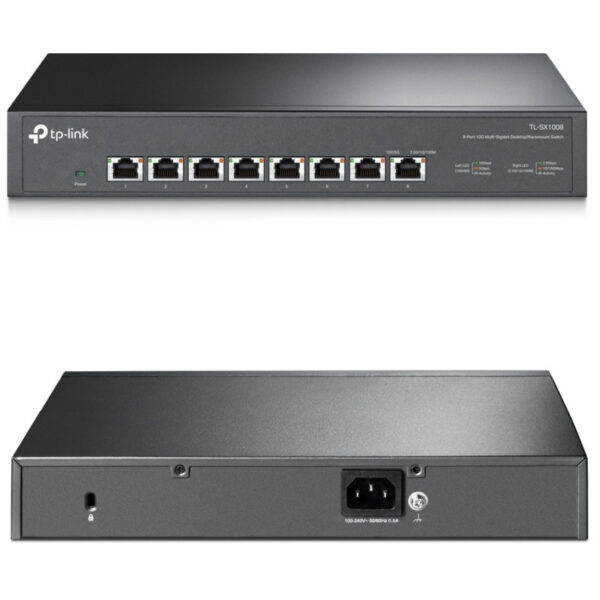 58680_01 TP-Link 8-Port Multi-gigabit 10G preklopnik (Switch), 8×10G, desktop/rackmount 13" kućište