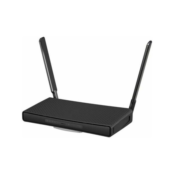 Mikrotik hAP ax3, Wi-Fi 6, C53UiG+5HPaxD2HPaxD, Quad-Core 1.8 GHz CPU, 1GB RAM, 4×Gbit/1×2.5Gbit LAN (PoE In/Out), 2.4GHz/5GHz 802.11ax, Dual Chain, RouterOS L6, desktop kućište, PSU