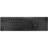 Cherry KW 9100 SLIM bežična/BT tipkovnica, AES-128 enkripcija, crna