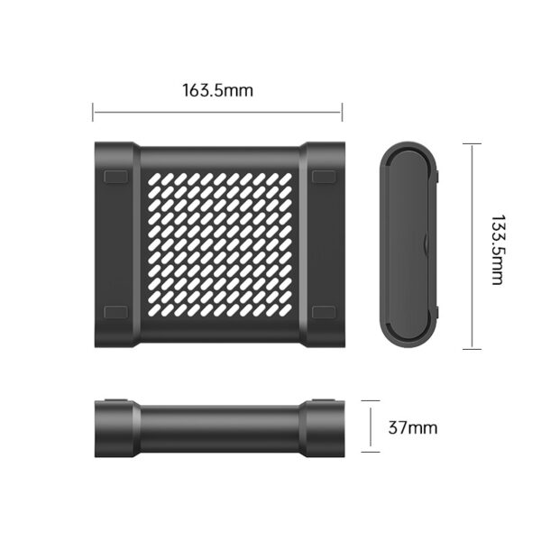 Orico 3.5" HDD zaštitna silikonska kutija, crna (ORICO-PPH35A-BK-BP)