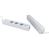 WOOX WiFi Smart multi-utičnica, 3×strujna utičnica, 2×USB-A, 2×USB-C punjač, WooxHome app, glasovna kontrola - Alexa & Google Assistant, 1.5m (R6132)