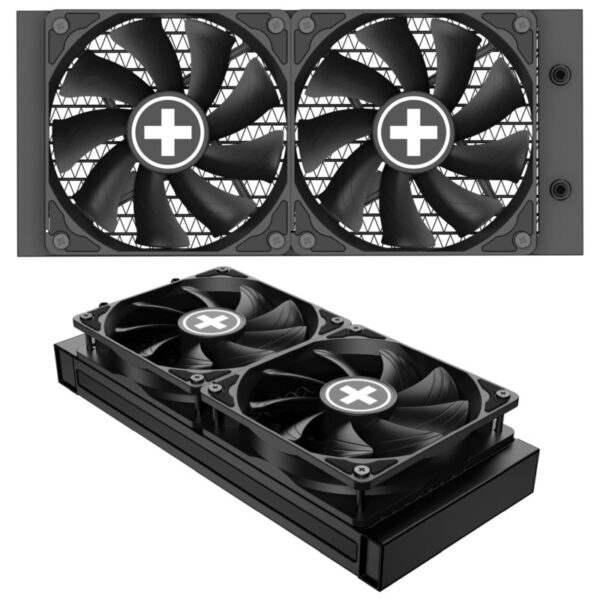 Xilence LiQuRizer LQ240PRO vodeno hlađenje za procesore Intel/AMD Multi socket, ARGB pumpa, 2×120mm ventilator