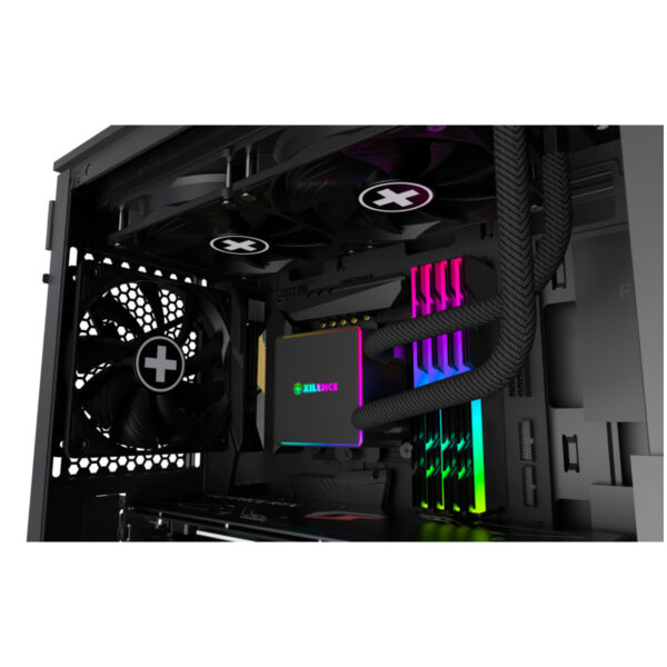 Xilence LiQuRizer LQ240PRO vodeno hlađenje za procesore Intel/AMD Multi socket, ARGB pumpa, 2×120mm ventilator