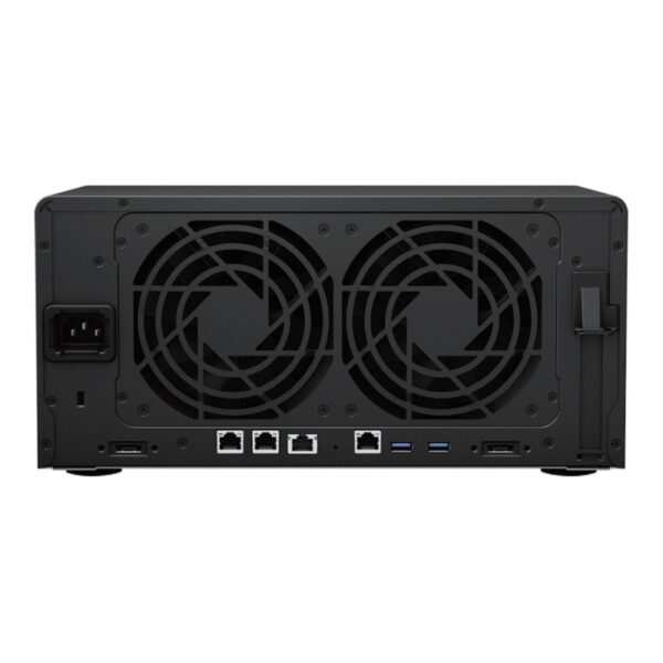 60224_03 Synology DS1823xs+ DiskStation 8-bay All-in-1 NAS server, 2.5"/3.5" HDD/SSD/M.2 podrška, Hot Swappable HDD, Wake on LAN/WAN, 3×1GbE/1×10GbE, USB3.2 Gen1/eSATA