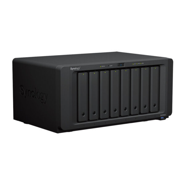 60224_05 Synology DS1823xs+ DiskStation 8-bay All-in-1 NAS server, 2.5"/3.5" HDD/SSD/M.2 podrška, Hot Swappable HDD, Wake on LAN/WAN, 3×1GbE/1×10GbE, USB3.2 Gen1/eSATA