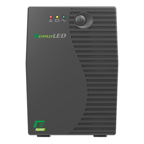 Elsist UPS NemoLED 80 800VA/360W, Line-Interactive, 2×Schuko, 1×7Ah, 10min. autonomija