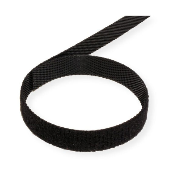 Roline VALUE čičak traka za kablove, širina 10mm, 25m, crna