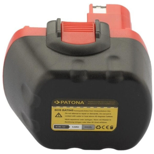 60831_02 Zamjenska baterija 1500 mAh/ 12V za Bosch O-Pack 3300K PSR 12VE-2 GSB 12 VSE-2