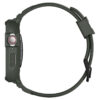 61004_03 Spigen Rugged Armor Pro, zaštitna maska s remenom za Apple pametni sat, zelena - Apple Watch 8/7 (45mm)/SE 2022/6/SE/5/4 (44mm)
