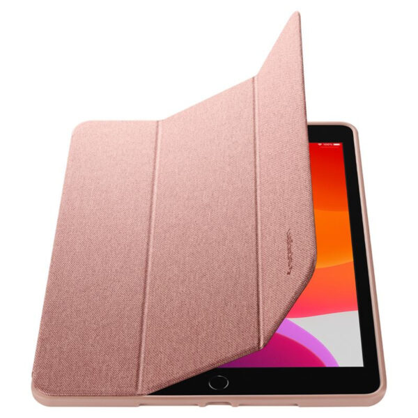 Spigen Urban Fit, zaštitna maska za iPad, roza - iPad 10.2" 2021/2020/2019