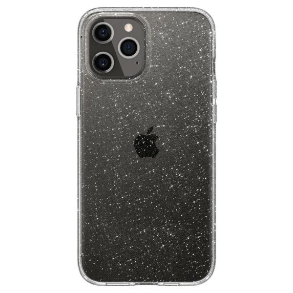 Spigen Liquid Crystal Glitter, zaštitna maska za telefon, prozirna clear-iPhone 12/Pro