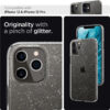 Spigen Liquid Crystal Glitter, zaštitna maska za telefon, prozirna clear-iPhone 12/Pro