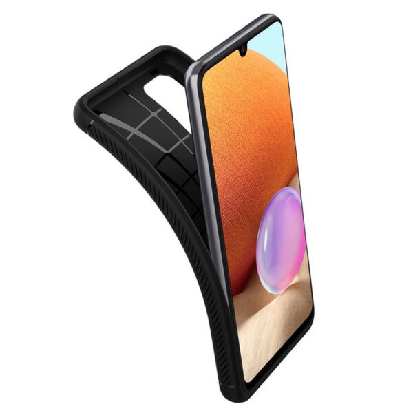 Spigen Rugged Armor, zaštitna maska za telefon, crna - Galaxy A32 (LTE)