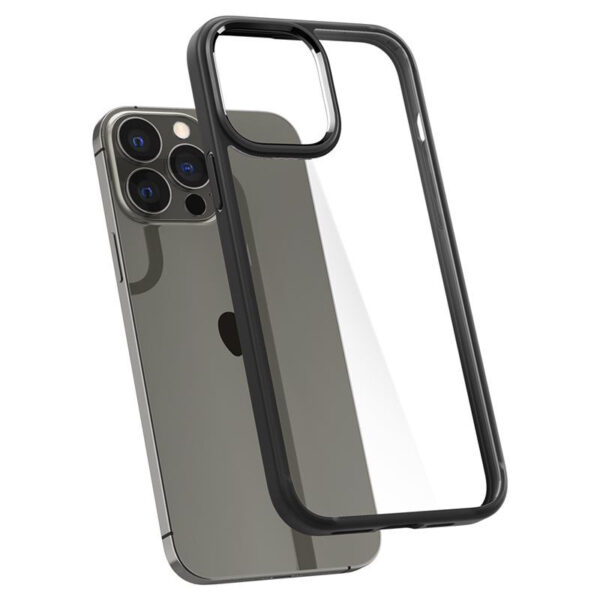Spigen Ultra Hybrid, zaštitna maska za telefon, mat crna - iPhone 13 Pro