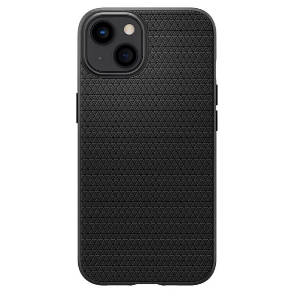 Spigen Liquid Air, zaštitna maska za telefon, mat crna - iPhone 13