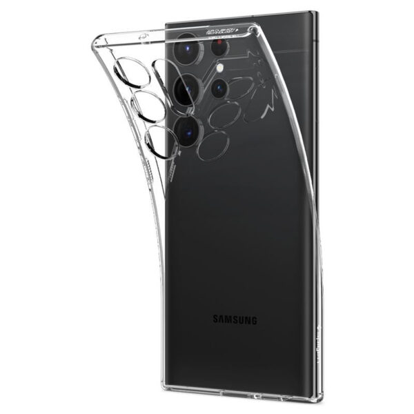 Spigen Liquid Crystal, zaštitna maska za telefon, prozirna - Samsung Galaxy S23 Ultra