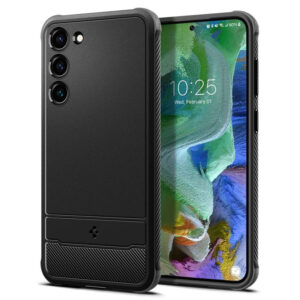 Spigen Rugged Armor, zaštitna maska za telefon, crna - Samsung Galaxy S23+
