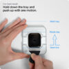 Spigen ProFlex EZ Fit, zaštitno staklo za Apple pametni sat, 2 kom + okvir za poravnanje - Apple Watch 9/8/7 41mm (AFL04052)