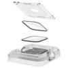 Spigen ProFlex EZ Fit, zaštitno staklo za Apple pametni sat, 2 kom + okvir za poravnanje - Apple Watch 9/8/7 41mm (AFL04052)