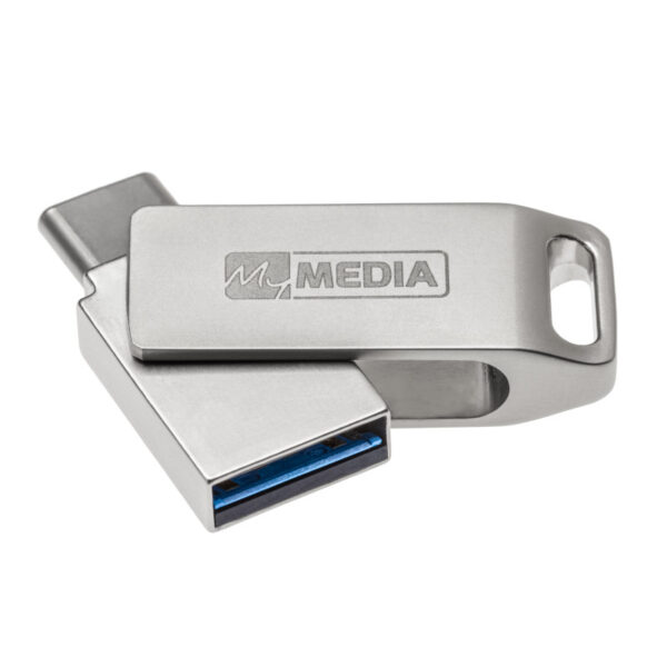 MyMedia Dual USB3.2 Gen1/USB-C 64GB, metal