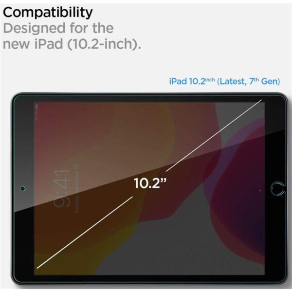 Spigen Glass tR Slim, zaštitno staklo za ekran - iPad 10.2" 2021/2020/2019 (AGL00236)