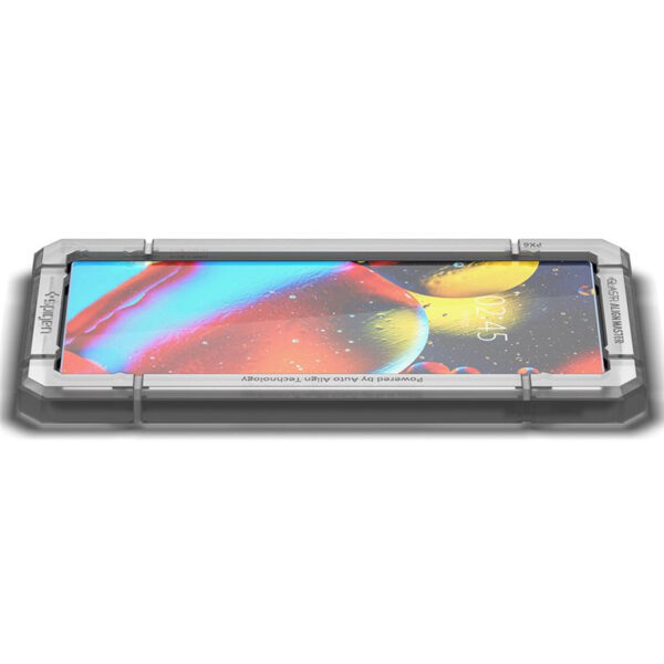 Spigen Glas.tR AlignMaster, zaštitno staklo za ekran telefona, 2 kom + okvir za instalaciju - Pixel 6 (AGL04164)