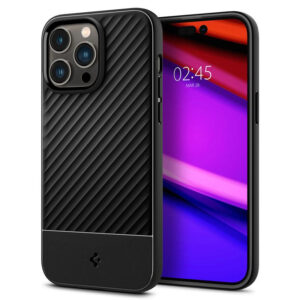 Spigen Core Armor, zaštitna maska za telefon, mat crna - iPhone 14 Pro (ACS04661)