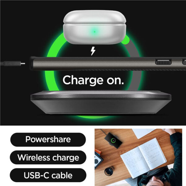 Spigen Neo Hybrid, zaštitna maska za telefon, gunmetal - Samsung Galaxy S23 Ultra (ACS05627)