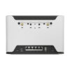 61921_03 Mikrotik Chateau LTE6, 716MHz CPU, 256MB RAM, 5×G-LAN, 2.4Ghz/5Ghz 802.11a/b/g/n/ac, LTE CAT6 modem, USB, MicroSIM, PSU, tower kućište, RouterOS L4