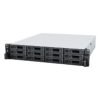 Synology RS2423RP+ RackStation 12-bay NAS server, AMD Ryzen V1780B, 8GB DDR4, Hot-Swap HDD, 2×1GbE/1×10GbE, Link Aggregation, Wake on LAN/WAN, Redundant Power Supply