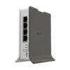 Mikrotik hAP ax Lite LTE6 kit, 800MHz CPU, 256MB RAM, 4×G-LAN, 2.4Ghz 802.11b/g/n/ax, LTE CAT6 modem, microSIM, tower kućište, PSU, antena 4.3dBi, RouterOS v7 L4