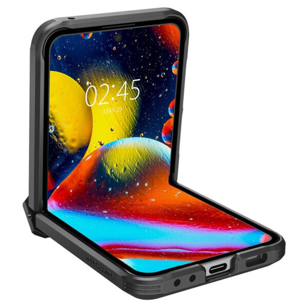 Spigen Tough Armor, zaštitna maska za telefon, crna - Samsung Galaxy Z Flip5 (ACS06227)