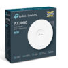 TP-Link Omada AX3000 bežična pristupna točka stropna Dual-Band Wi-Fi 6 (AP) 574Mbps/2402Mbps (2.4GHz/5GHz), 802.11ax/ac/n/g/b/a, 1×1GbE, 802.3at PoE, 2×interna antena