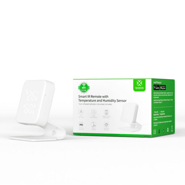 WOOX ZigBee Smart univerzalni IR daljinski upravljač sa senzorom temperature i vlage (R7246)