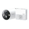 TP-Link Tapo C420S1 bežična vanjska kamera + Tapo H200 hub, 2K QHD 2560×1440, H.264 video, 2.4GHz, RJ45, microSD, Day/Night full color, IP65, 5200mAh punjiva baterija