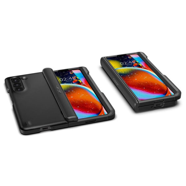 Spigen Slim Armor Pro Pen Edition, zaštitna maska za telefon, crna - Samsung Galaxy Z Fold5 (ACS06213)