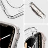 Spigen Liquid Crystal, zaštitna maska za Apple pametni sat, prozirna (45mm/44mm), ACS04196