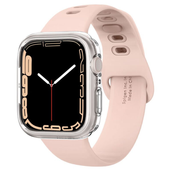 Spigen Liquid Crystal, zaštitna maska za Apple pametni sat, prozirna (45mm/44mm), ACS04196