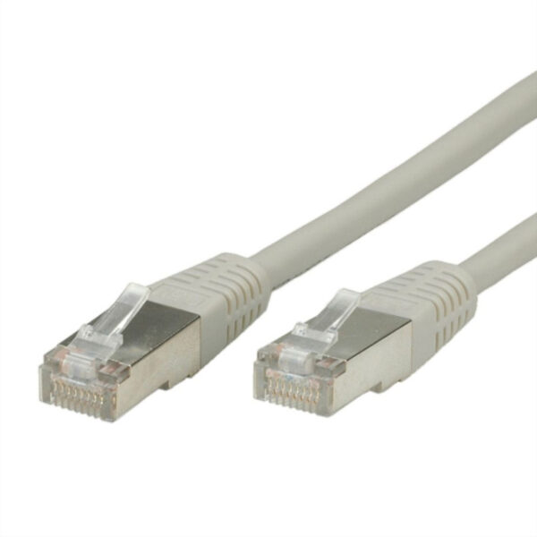 Roline VALUE Patch kabel oklopljeni Cat 6 S/FTP (PiMF) 1.5m sivi