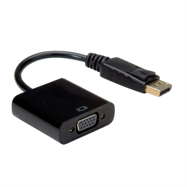63283_01 Roline VALUE adapter/kabel DP-VGA, M/F