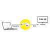 63283_03 Roline VALUE adapter/kabel DP-VGA, M/F