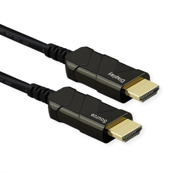 63344_01 Roline HDMI 8K Ultra HD aktivni, optički kabel (AOC), M/M, 50 m