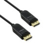 63414_01 Roline VALUE DisplayPort kabel v1.4 (AOC), M/M,30m, crni